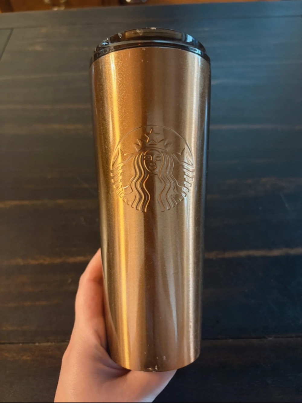Bronze Starbucks Cup